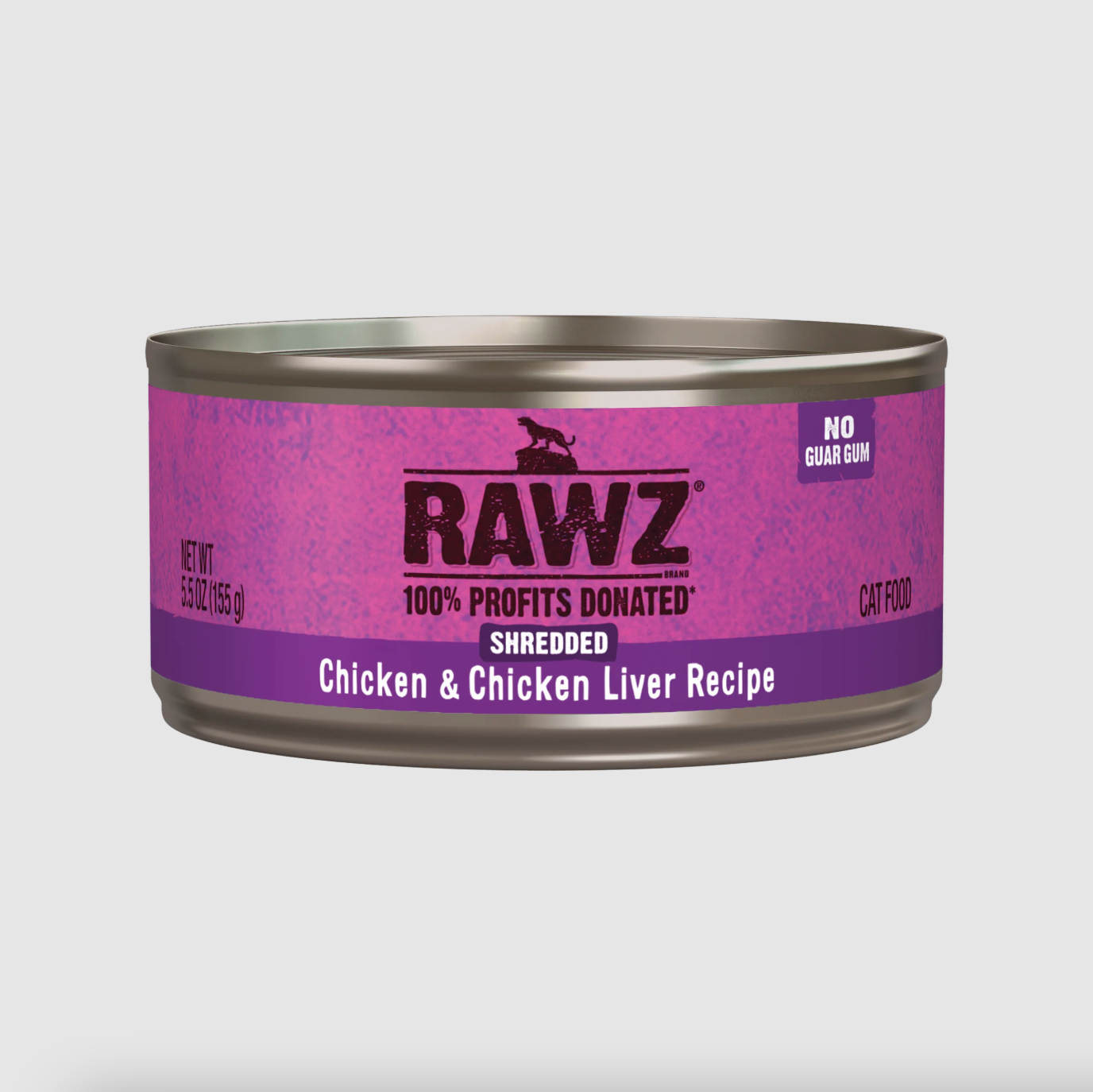 Rawz Shredded Chicken and Chicken Liver Recipe for Cats