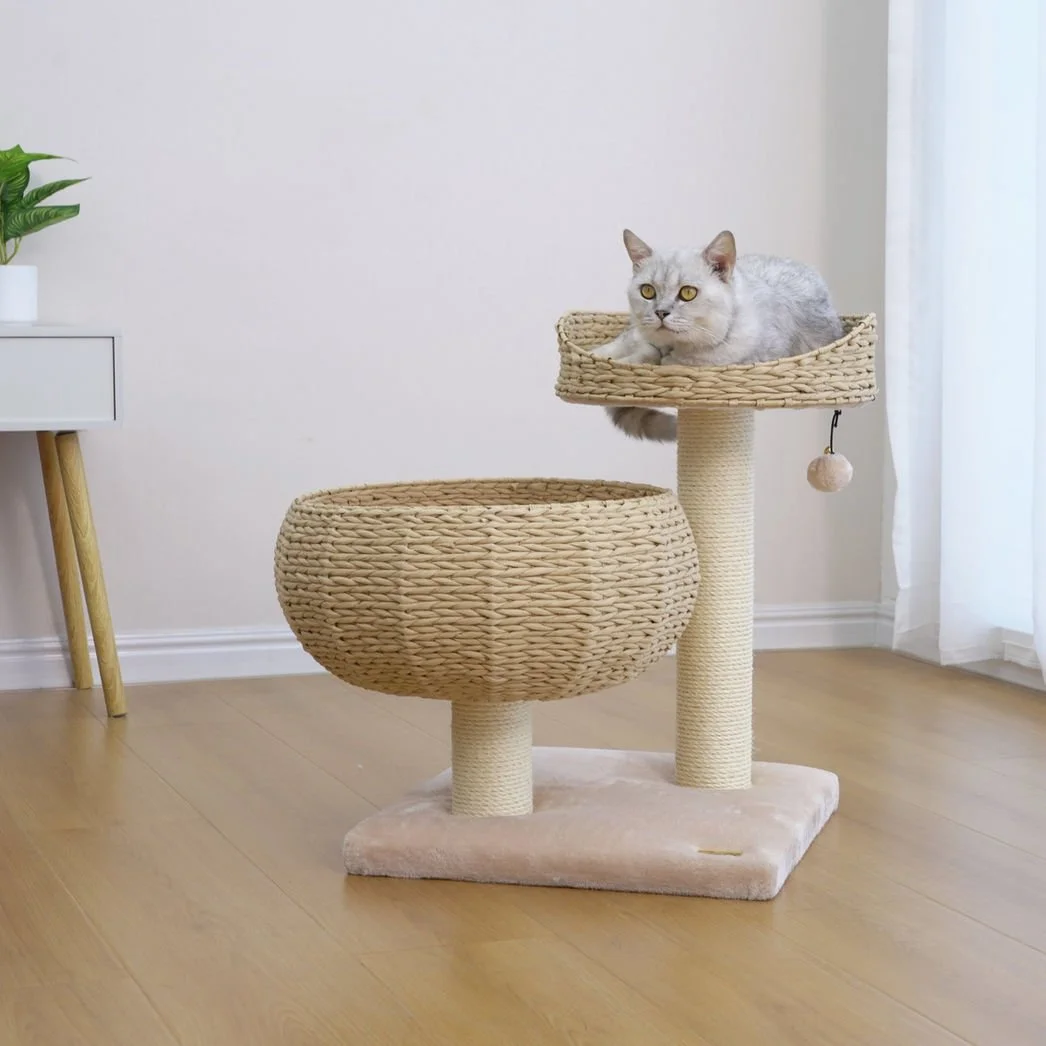 Petpals Cozy V 2 Level Cat Tree