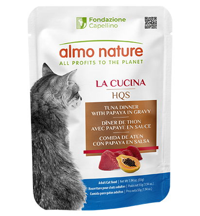 Almo Nature La Cucina Tuna Dinner with Papaya in gravy