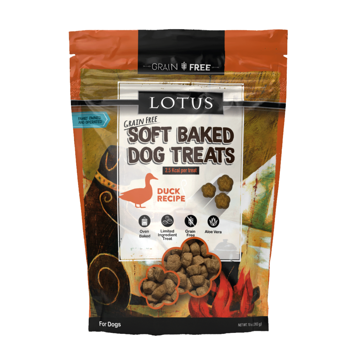 Lotus Soft Baked Duck Treats for Dogs