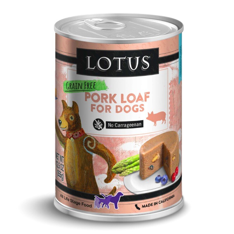 Lotus Pork Loaf Jeffrey S Natural Pet Foods