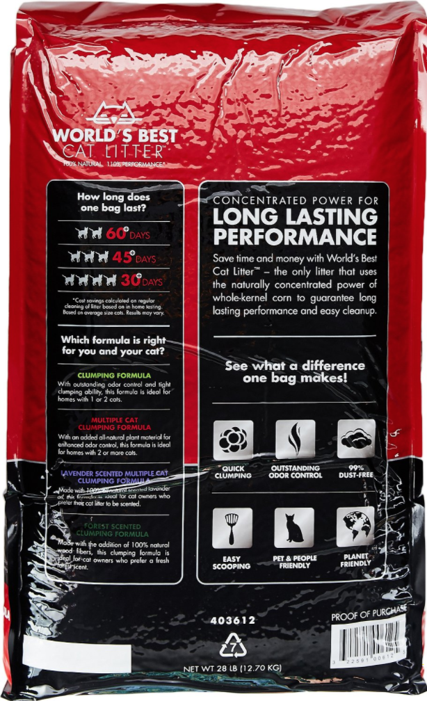 World's Best Multi Cat Litter — Jeffrey's Natural Pet Foods