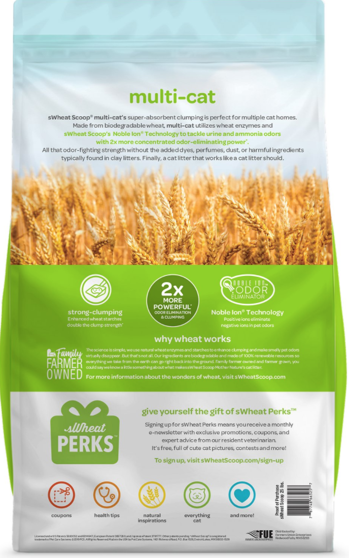 sweet scoop cat litter