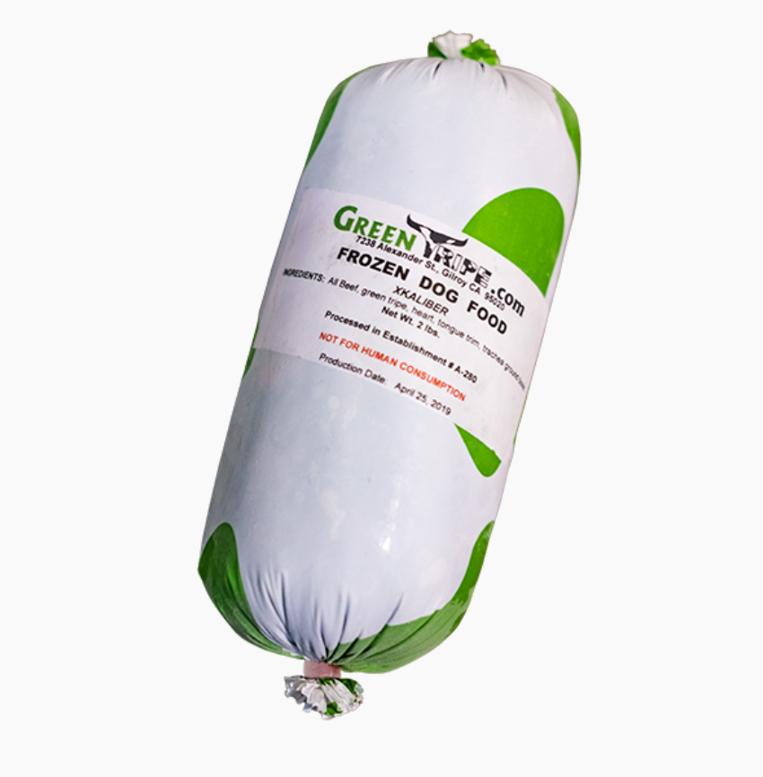 Image showcasing Raw Green Tripe — Jeffrey's Natural Pet Foods