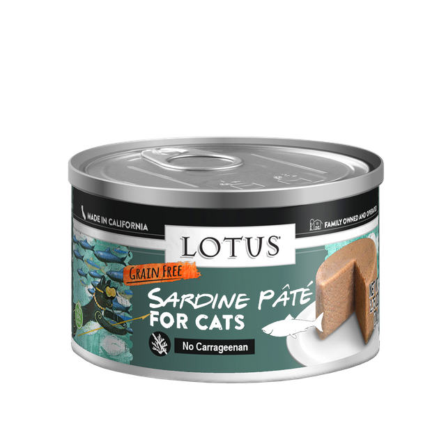 Lotus Sardine Pate Cat Can 2.75oz 01