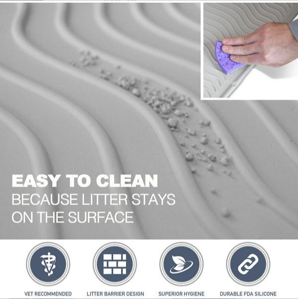 PetFusion ToughGrip Litter Mat — Jeffrey's Natural Pet Foods