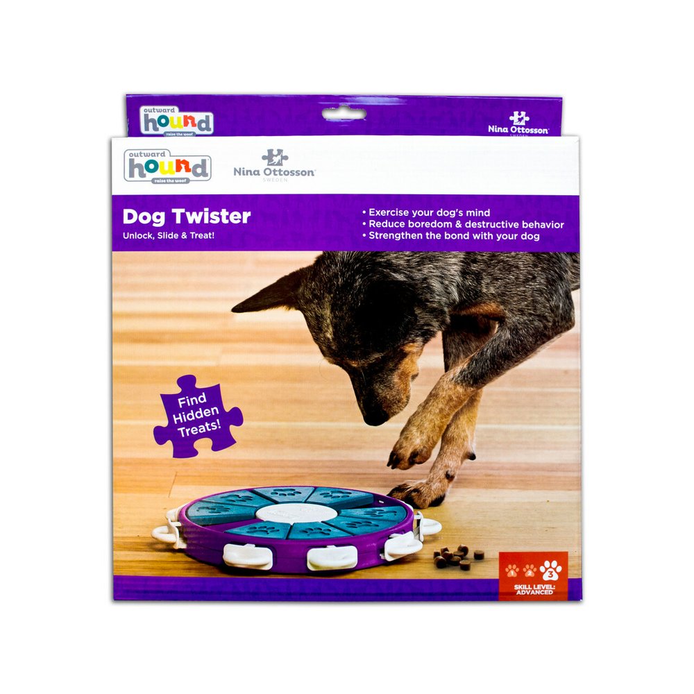 Outward Hound Nina Ottosson Dog Casino Interactive Treat Puzzle Dog Toy,  Advanced