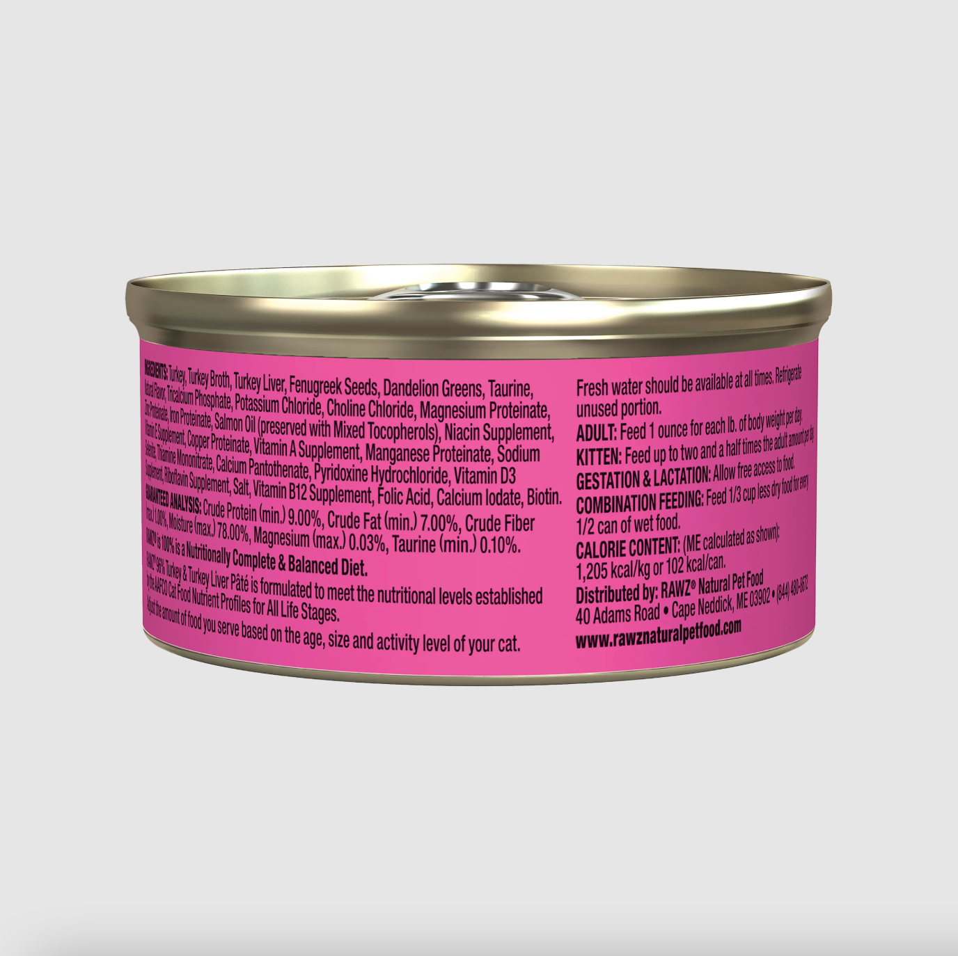 Rawz CC Turkey and Turkey Liver Pate 3oz 02.png