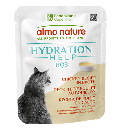 Almo Nature Hydration Help Chicken recipe in broth