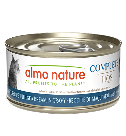 Almo Nature Complete Mackerel Recipe with Sea Bream