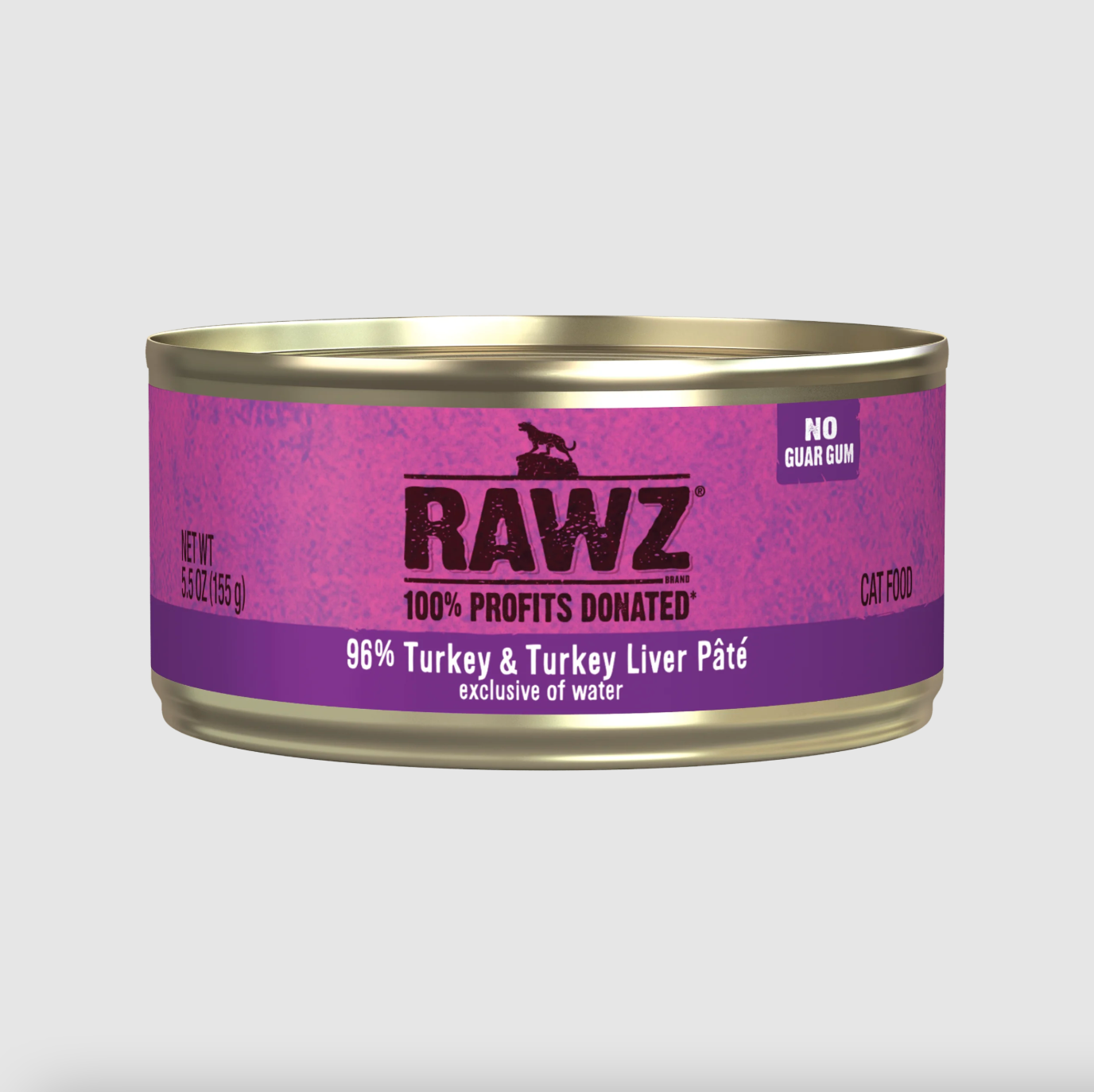 Rawz Turkey and Turkey Liver Pate for Cats
