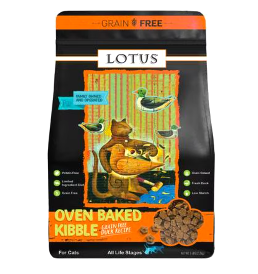 Lotus Oven Baked Duck Recipe for Cats