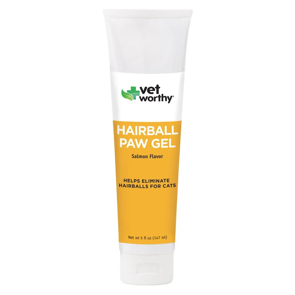 Vet Worthy Feline Hairball Paw Gel 5oz