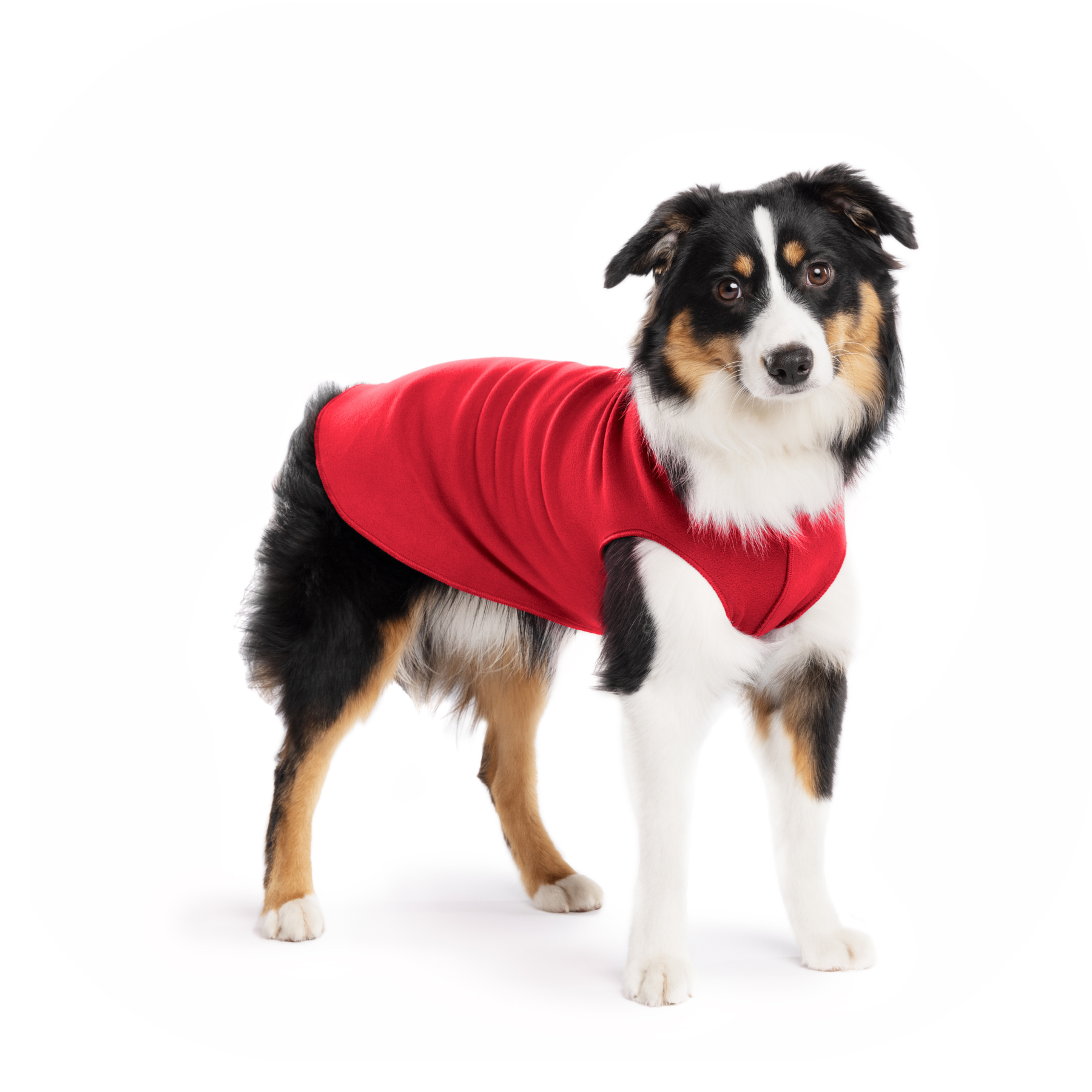 GoldPaw Stretch Fleece Red