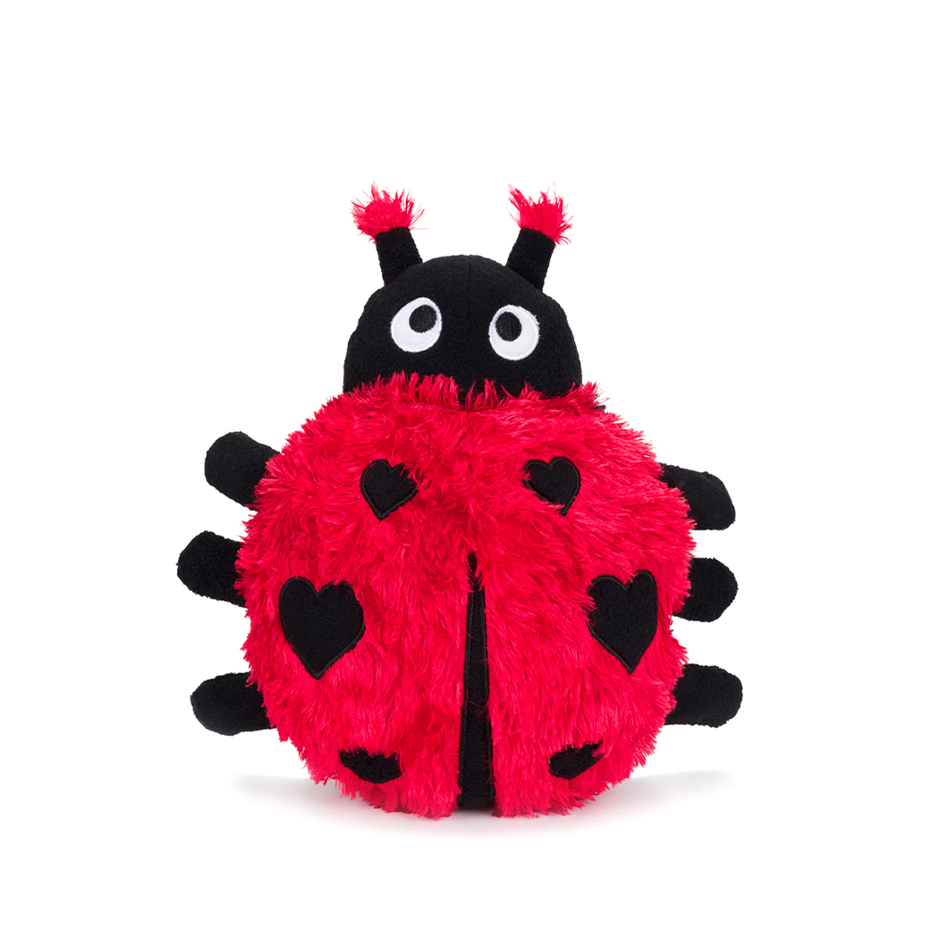 Fabdog Fluffy Ladybug