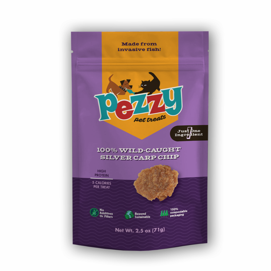 Pezzy Pets Silver Carp Chips 2oz