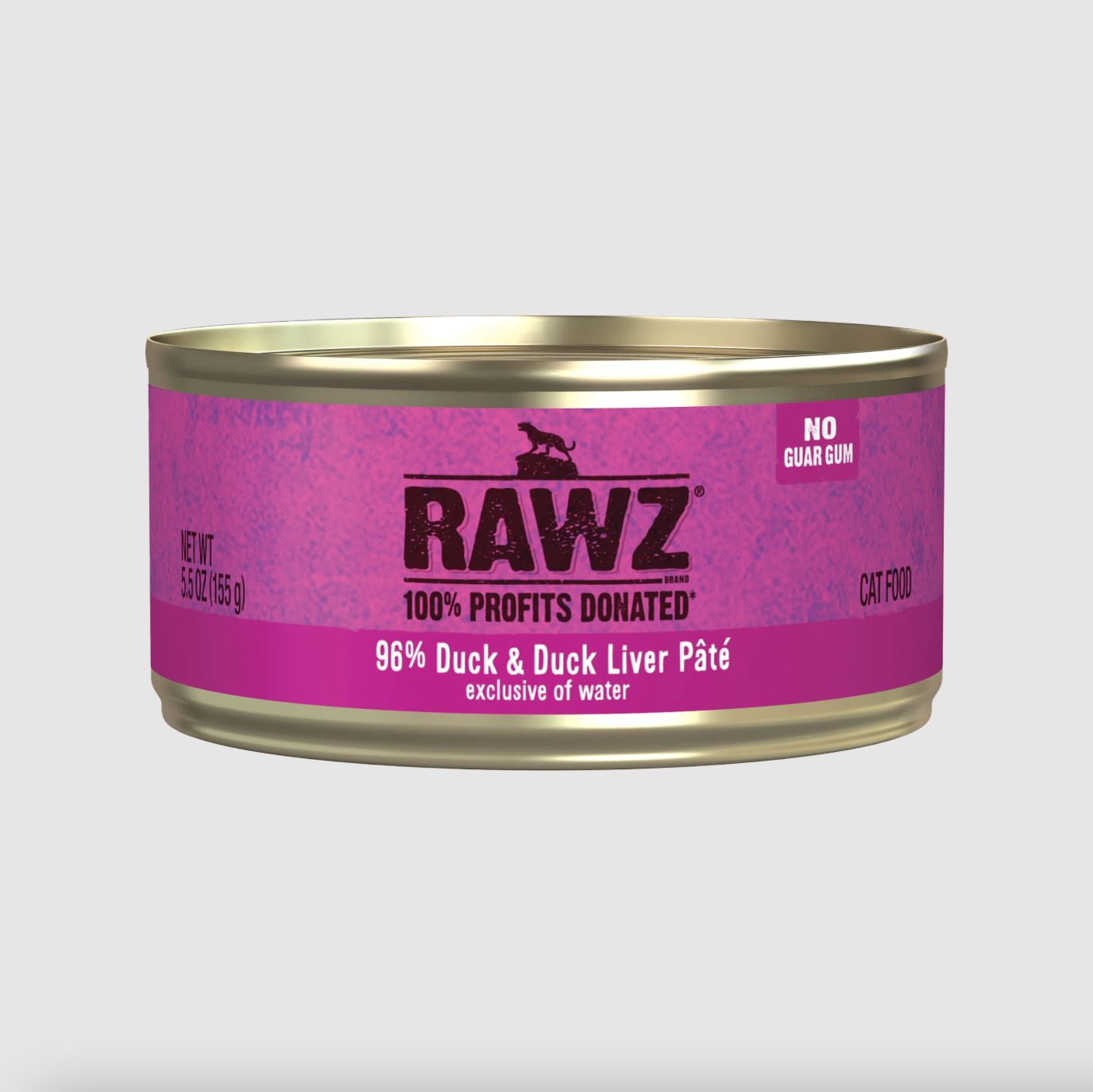 Rawz Duck and Duck Liver Pate for Cats