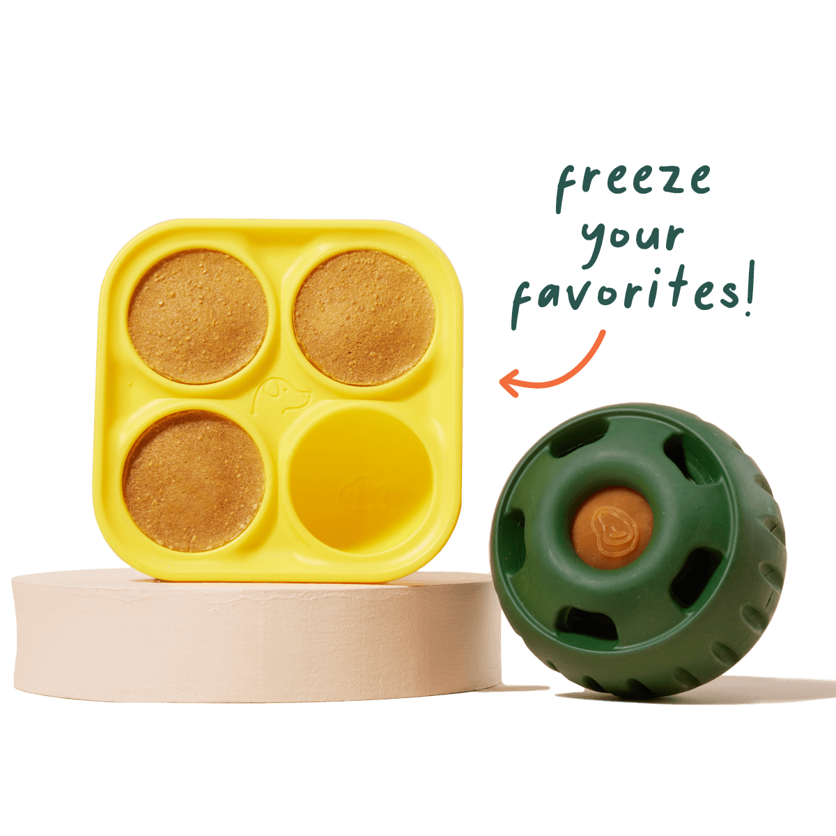 Woof Pupsicle Treat Tray