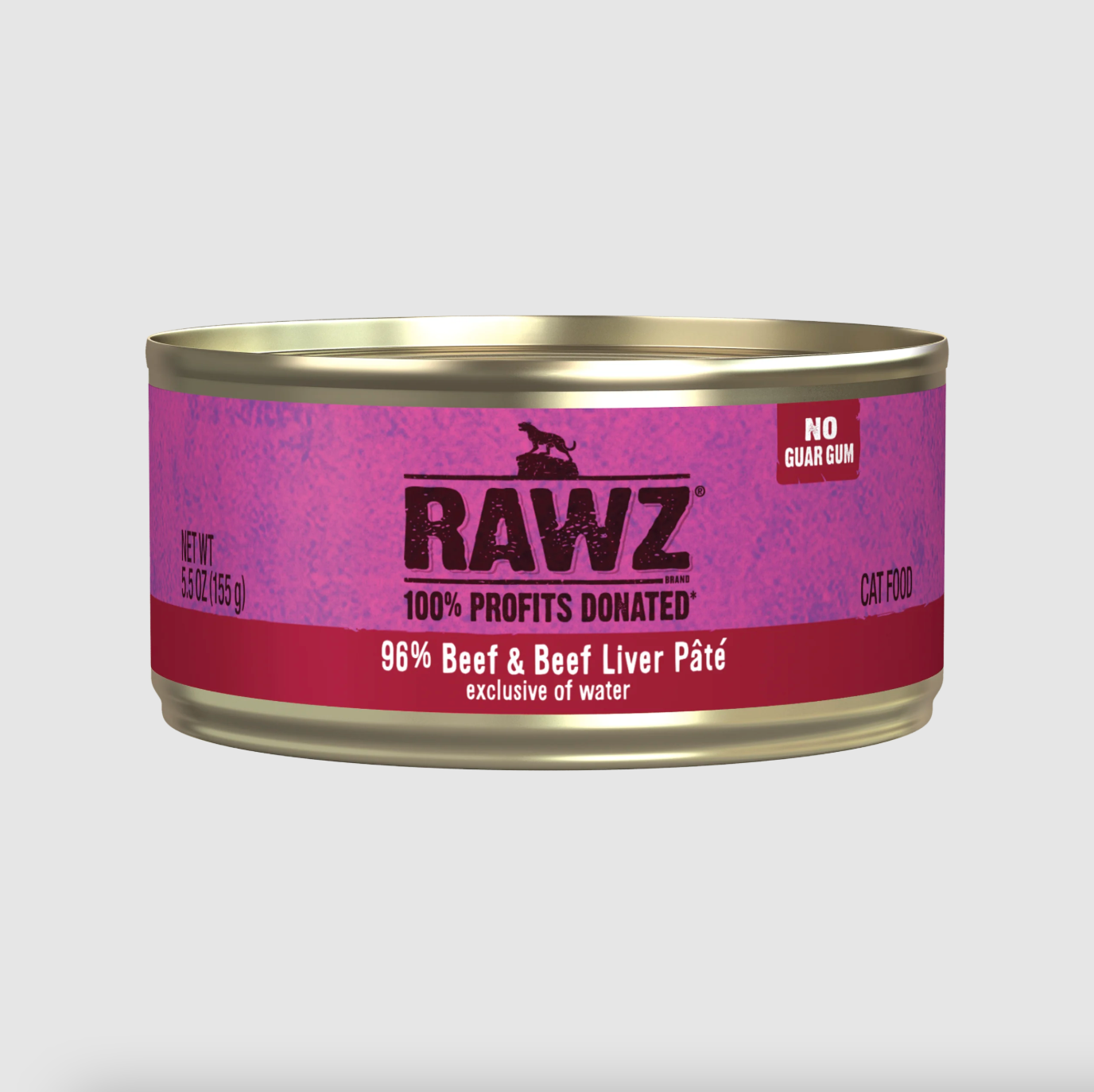 Rawz Beef and Beef Liver Pate for Cats
