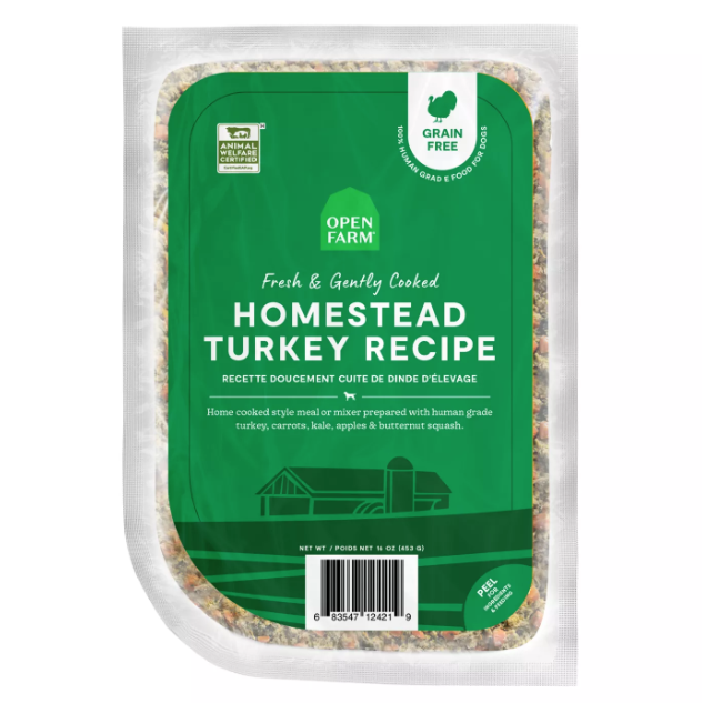 Open Farm Gently Cooked Turkey Recipe for Dogs