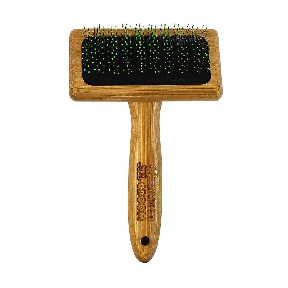 Bamboo Groom Soft Slicker Brush