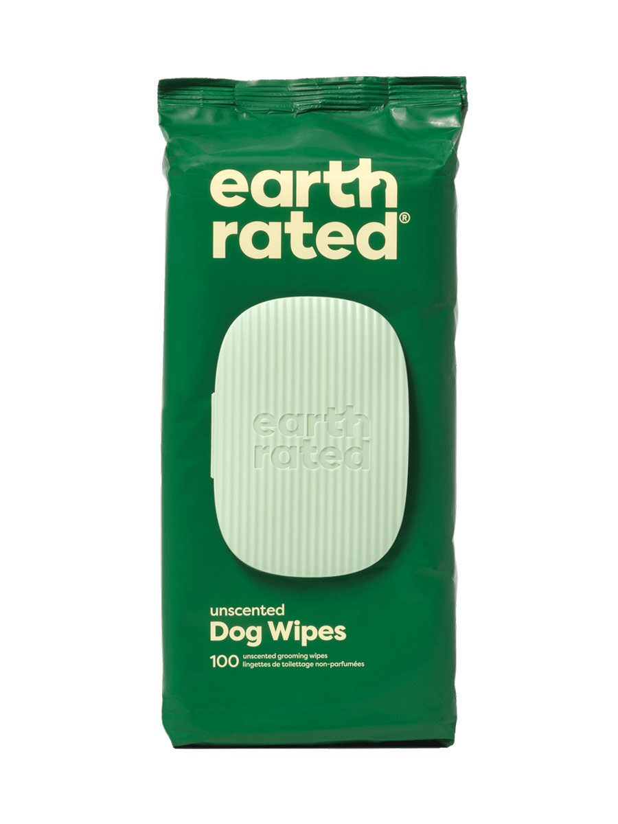 Earth Rated Unscented Wipes 100ct