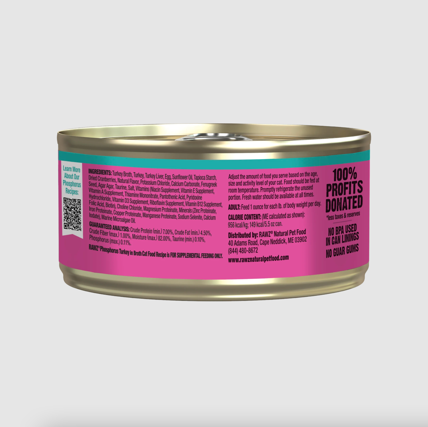 Rawz CC Lower Phosphorus Turkey Pate 5.5oz 02.png