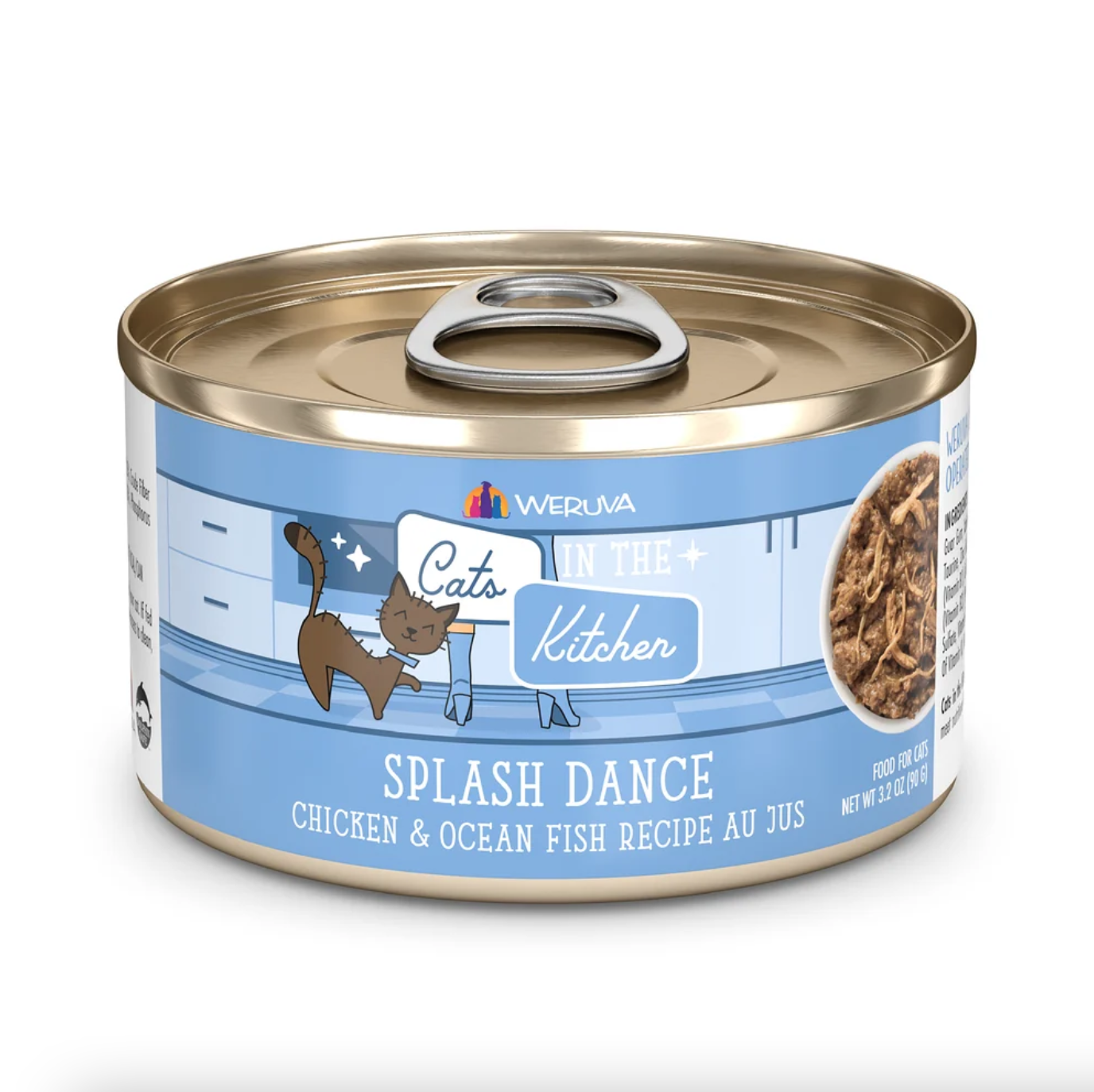 Cats in the Kitchen  Splash Dance Chicken and Ocean Fish Recipe Au Jus