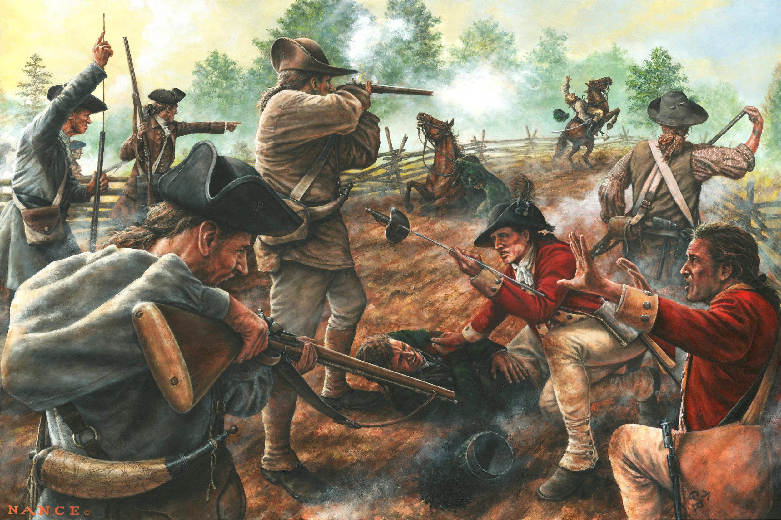 BATTLE OF HUCK'S DEFEAT