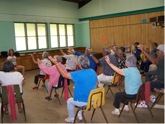 Aston Senior Fitness class