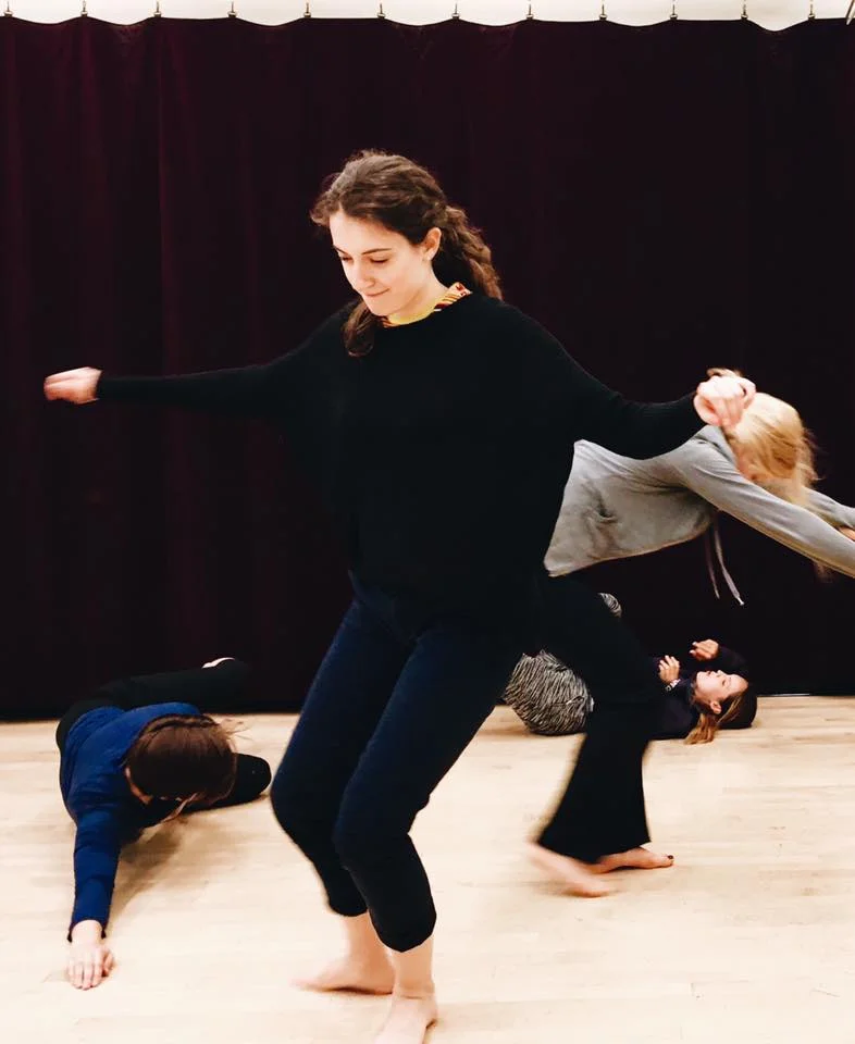 In rehearsal for The Fall