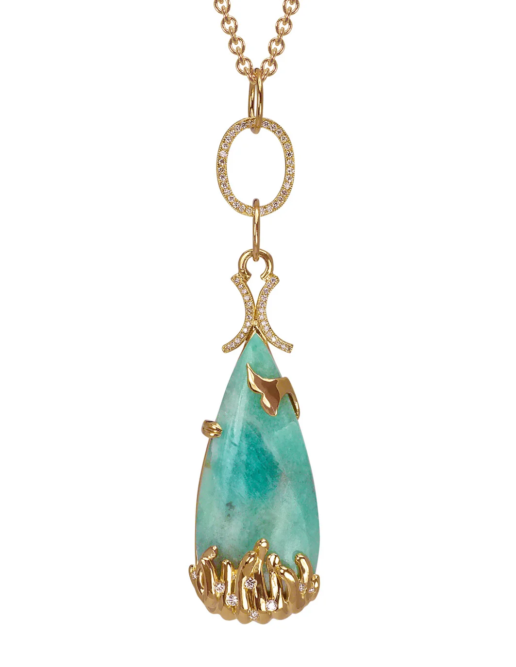 Sea Anemone Amazonite Necklace