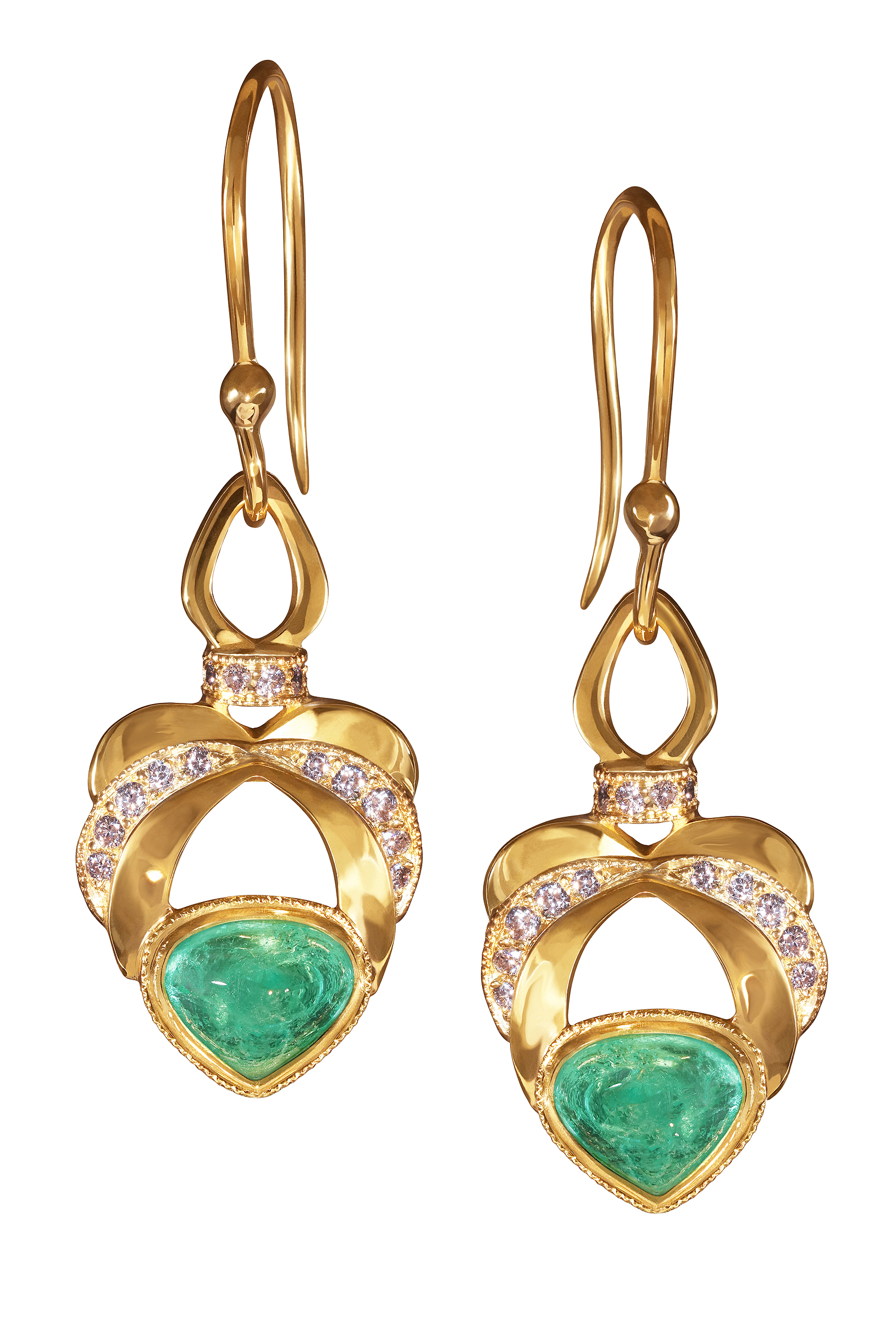 Palm Leaf Earrings