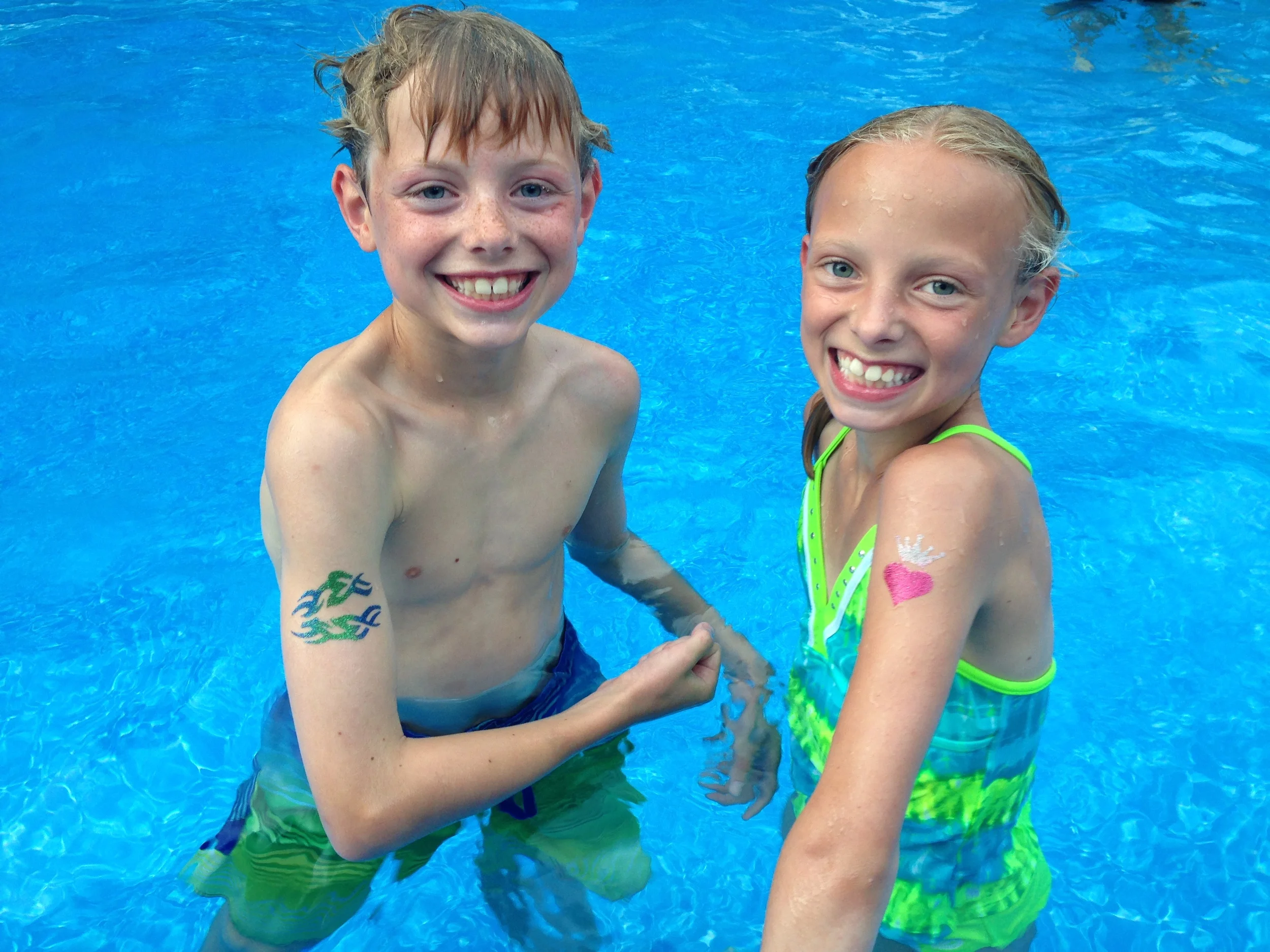 small glitter tattoos