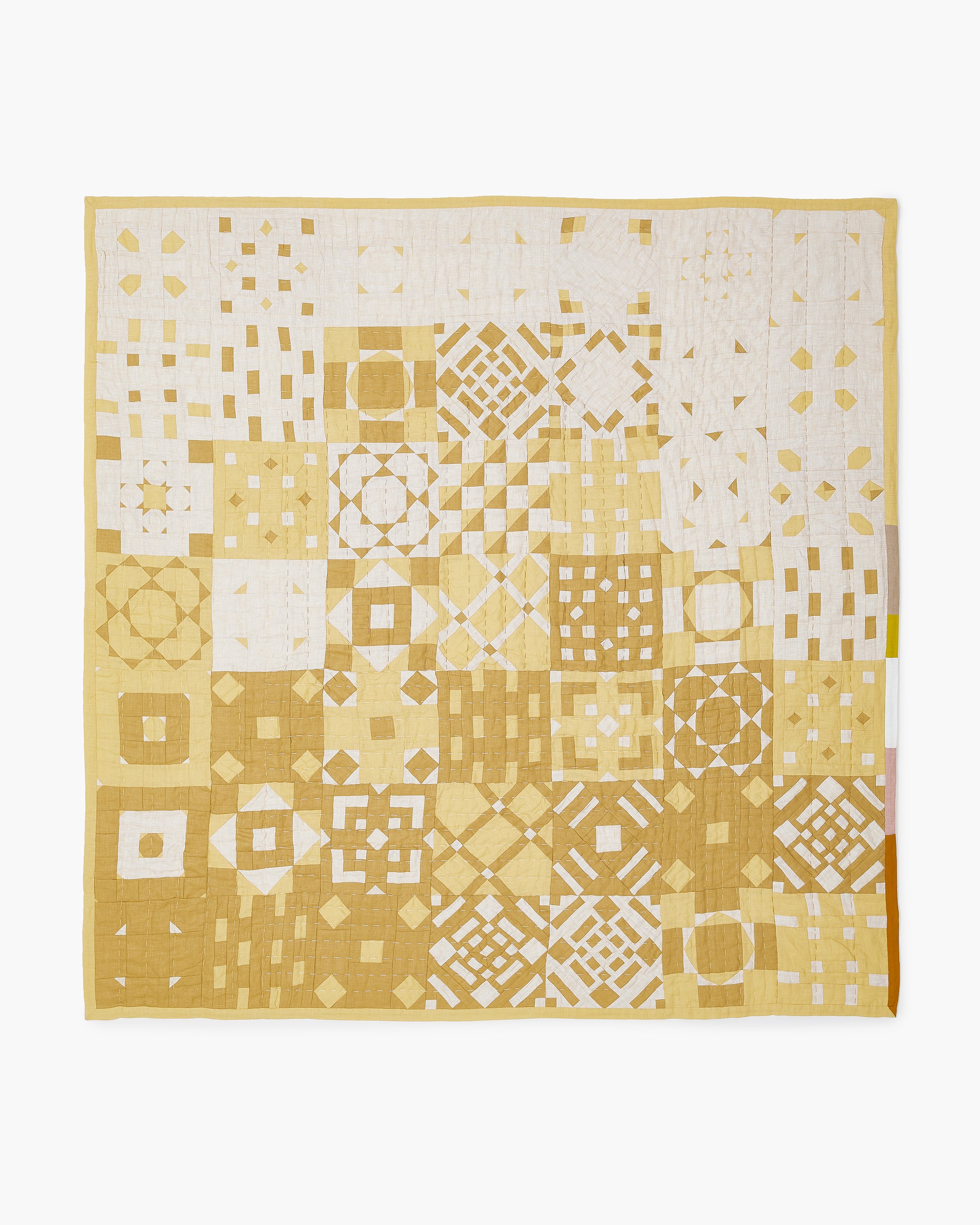 Tile Quilt - Wheat — THOMPSON STREET STUDIO