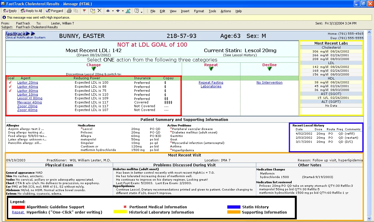 FastTrack screenshot: Click to enlarge