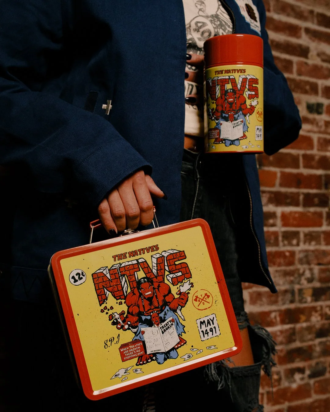 NTVS x SPJ - Hulk Tin Lunch Box w/ Thermos - Limited Edition