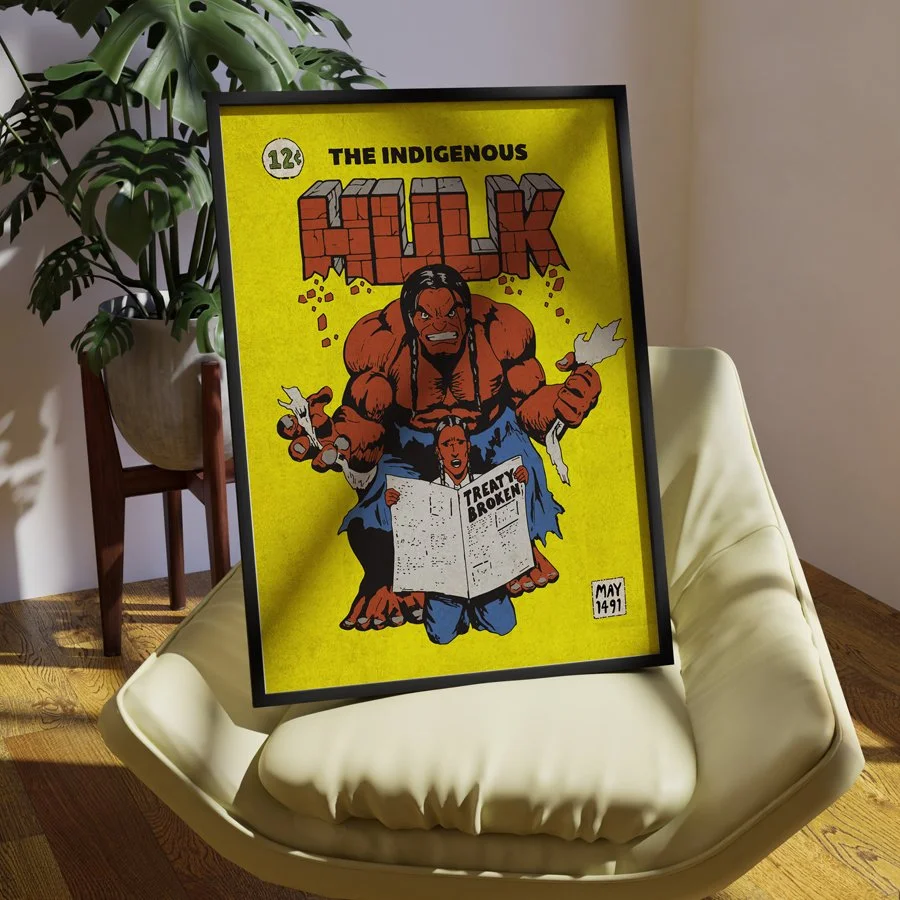 The Indigenous Hulk - Print
