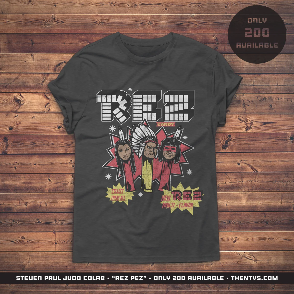 "REZ PEZ" Steven Paul Judd Limited Tee - Preorder