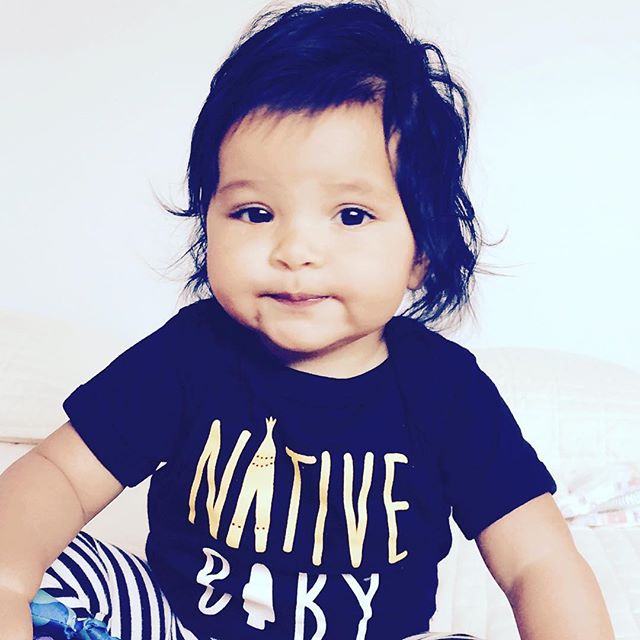 📸 @kjerniga Native Baby onesie! #teamntvs #nativebaby #ntvs