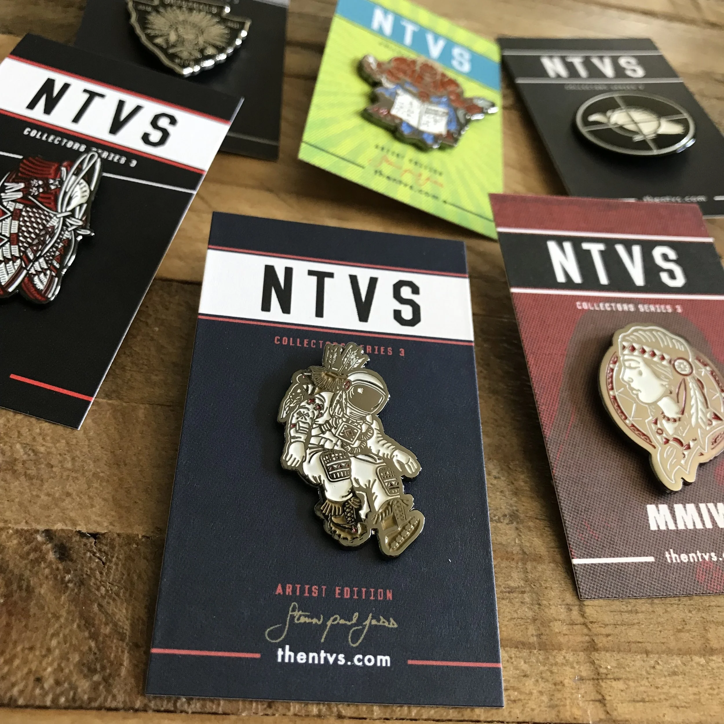 The NTVS - Limited Collectors Pins - SERIES 3
