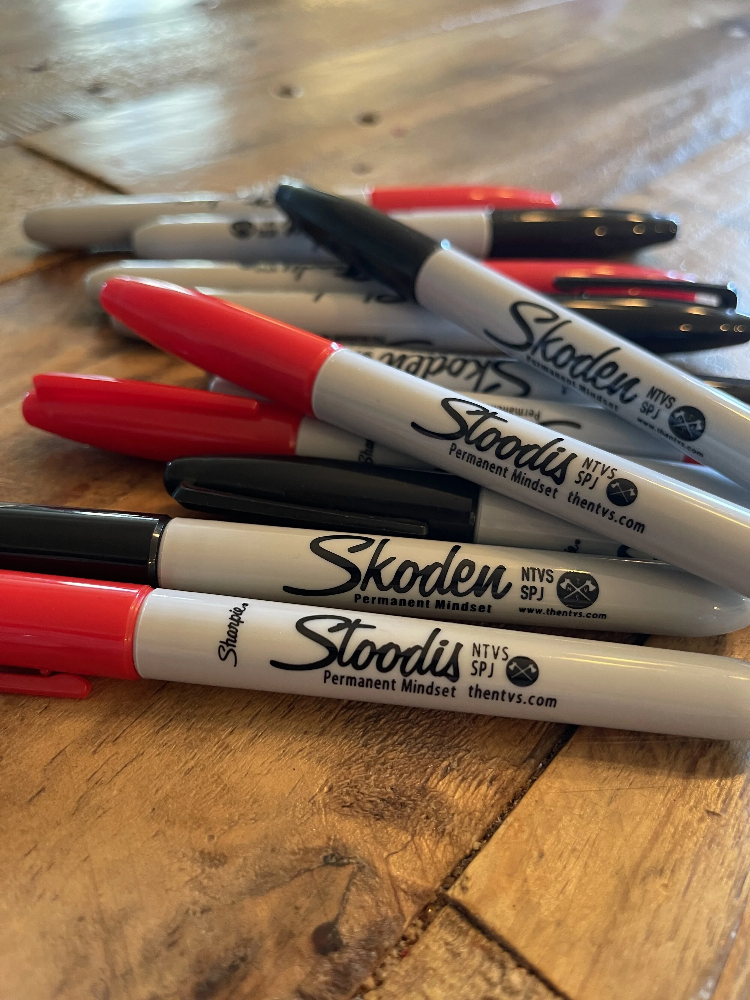 SKODEN &amp; STOODIS - Permanent Mindset - Sharpie Pen