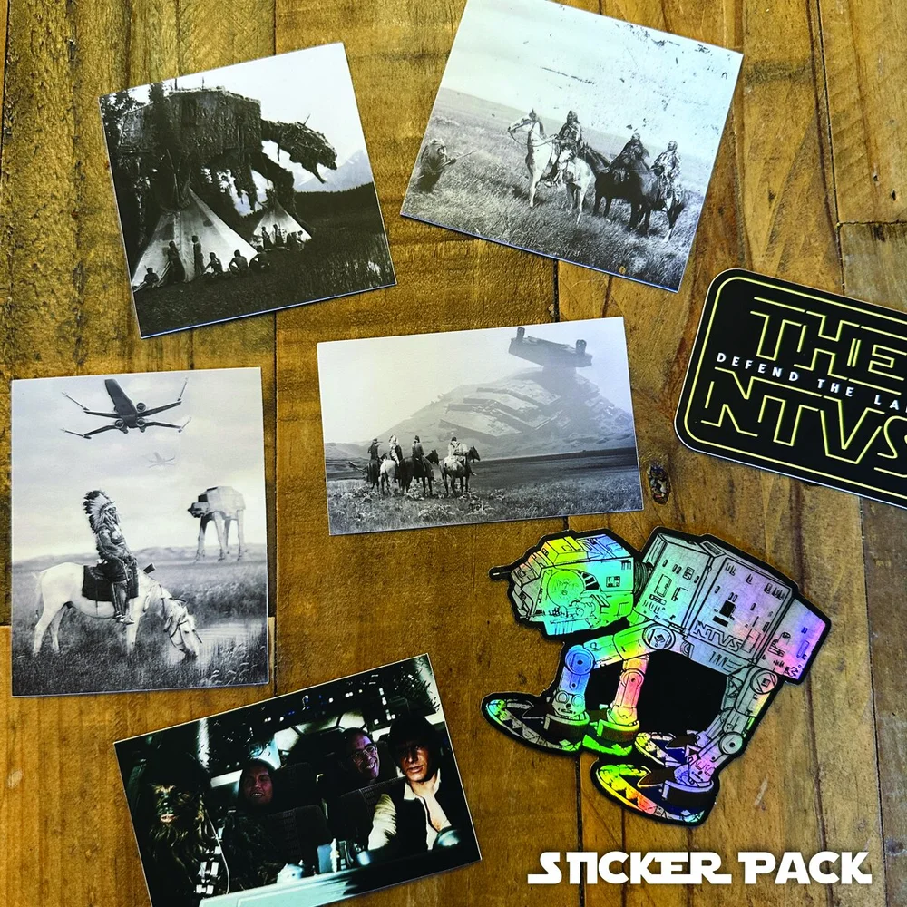 NTVS x SPJ Galaxy Sticker Pack — The NTVS Native American