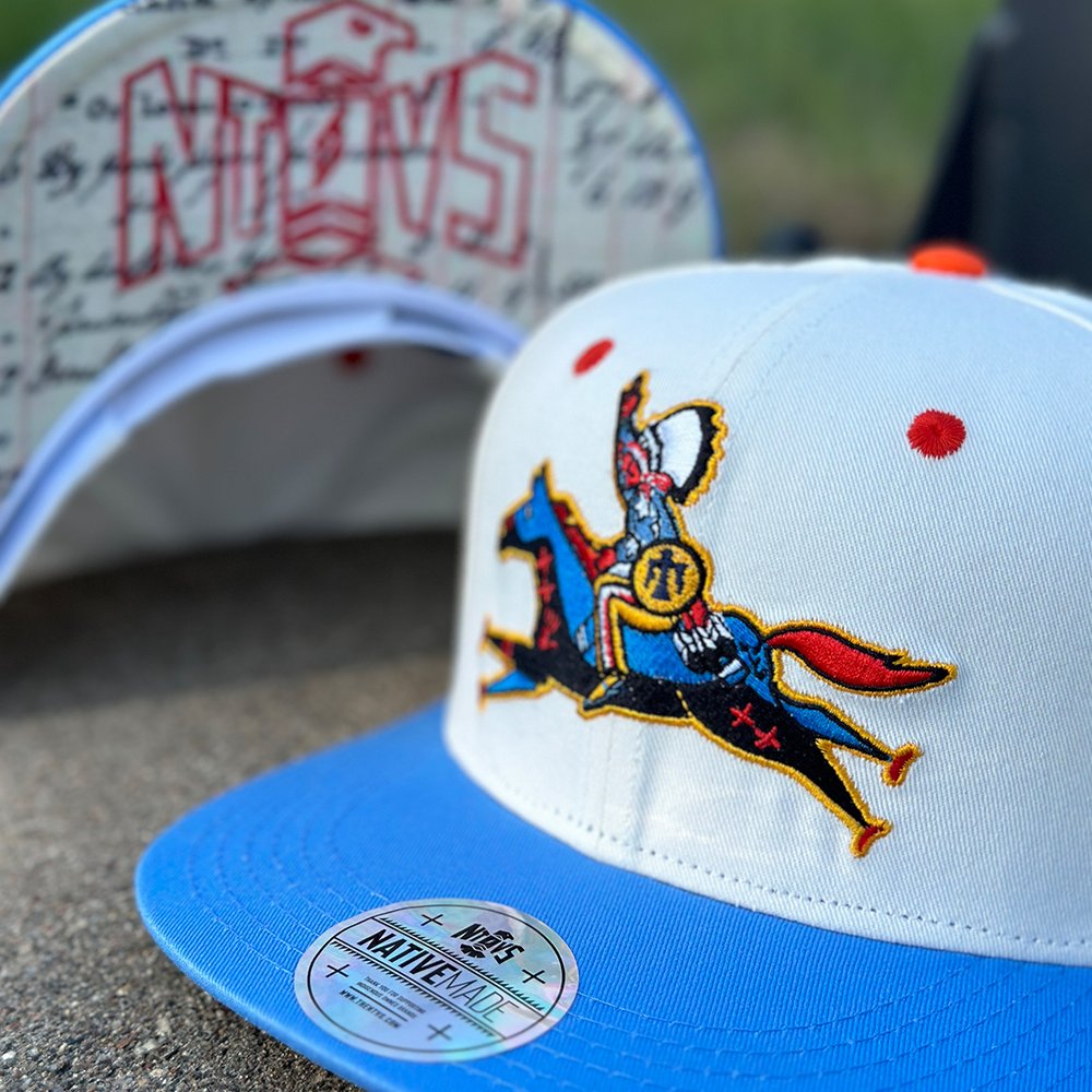 NTVS x SPJ - Ledger Rider Snapback Hat — The NTVS | Native American Clothing