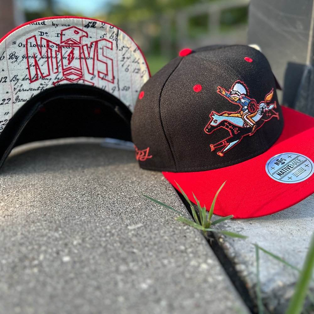 NTVS x SPJ - Ledger Rider Snapback Hat — The NTVS | Native American Clothing