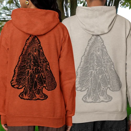Arrowhead Vision - Unisex Zip Hoodie - Various Colors — The NTVS