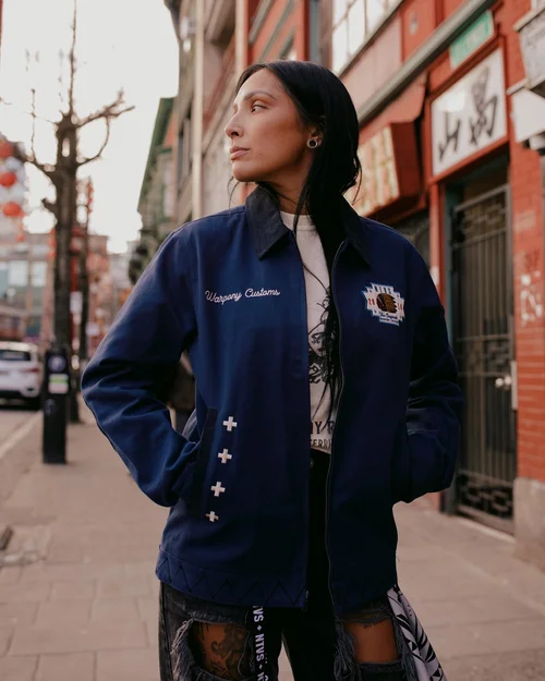 NTVS x SPJ - Heritage Work Jacket - Thunder Blue - M, and 5X only