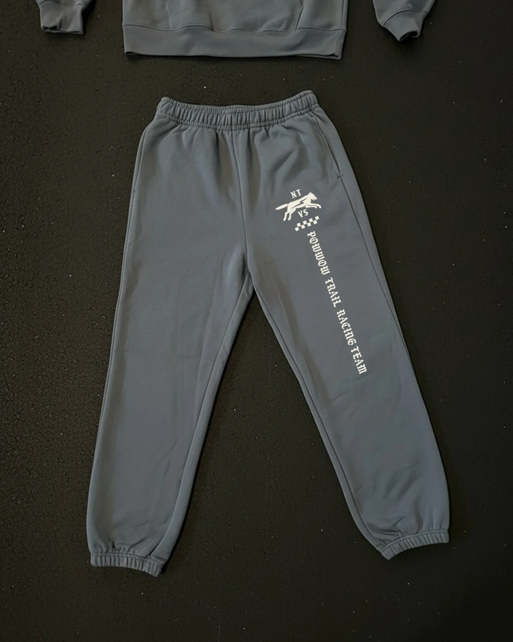 Powwow Trail Racing Sweatpants - Grey
