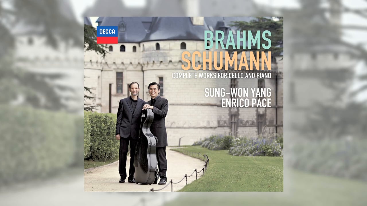 Sung-Won Yang & Enrico Pace record Brahms & Schumann