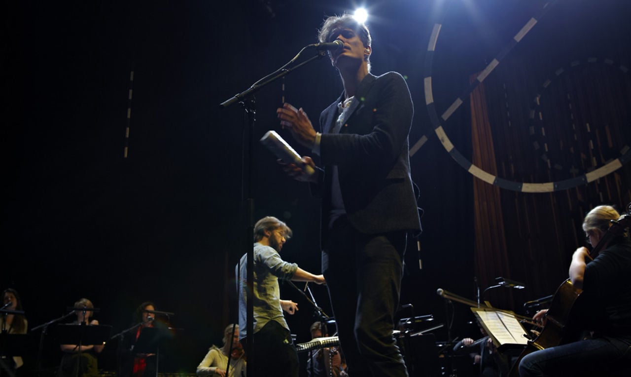 Efterklang, Andre de Ridder & Royal Northern Sinfonia in concert